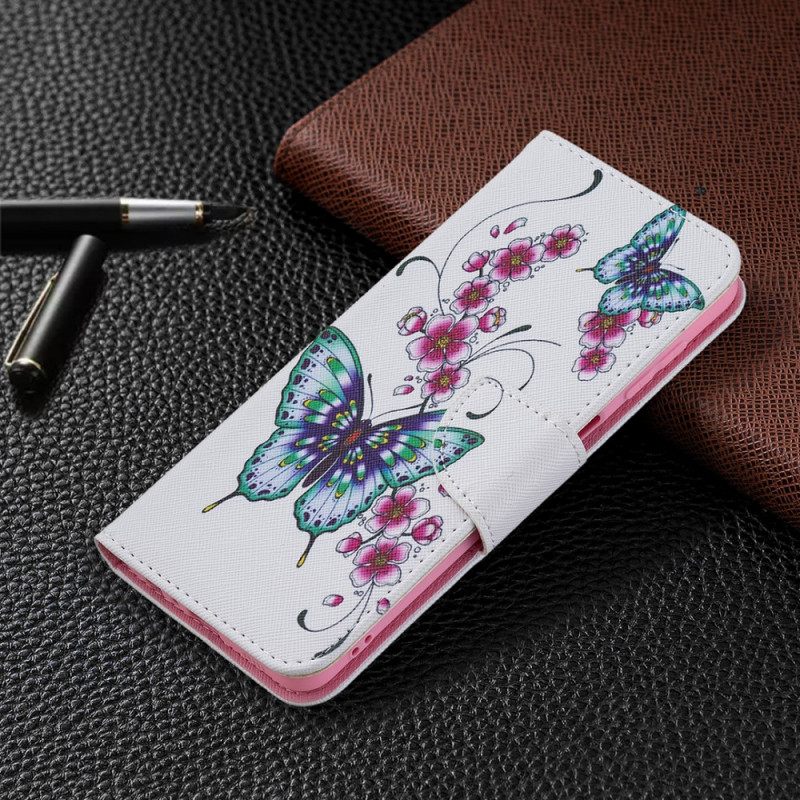 Kotelot Samsung Galaxy M32 Butterflies Kings