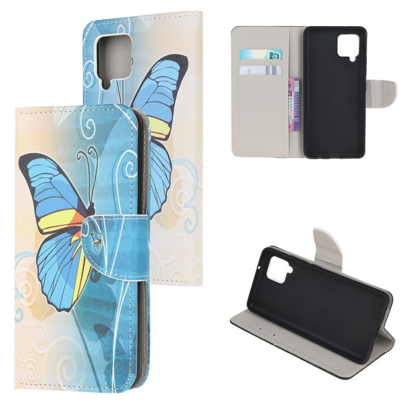 Kotelot Samsung Galaxy M32 Suvereign Butterflies