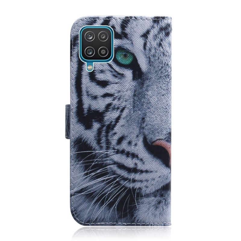 Kotelot Samsung Galaxy M32 Tiger Face