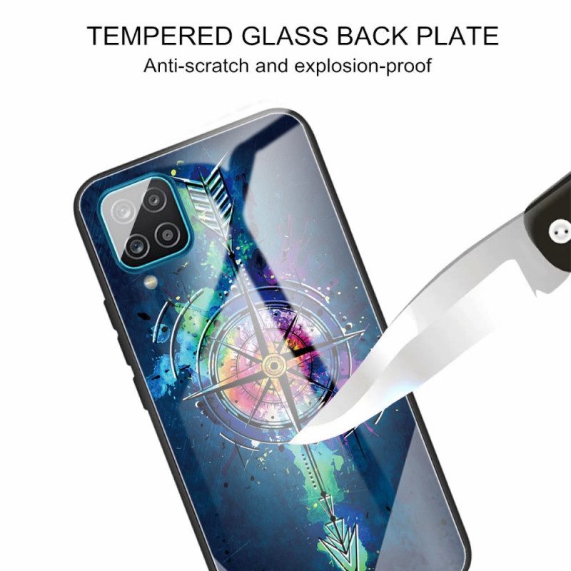 Kuori Samsung Galaxy M32 Tempered Glass Arrow