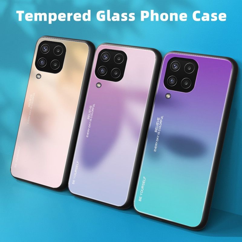 Kuori Samsung Galaxy M32 Tempered Glass Ole Oma Itsesi