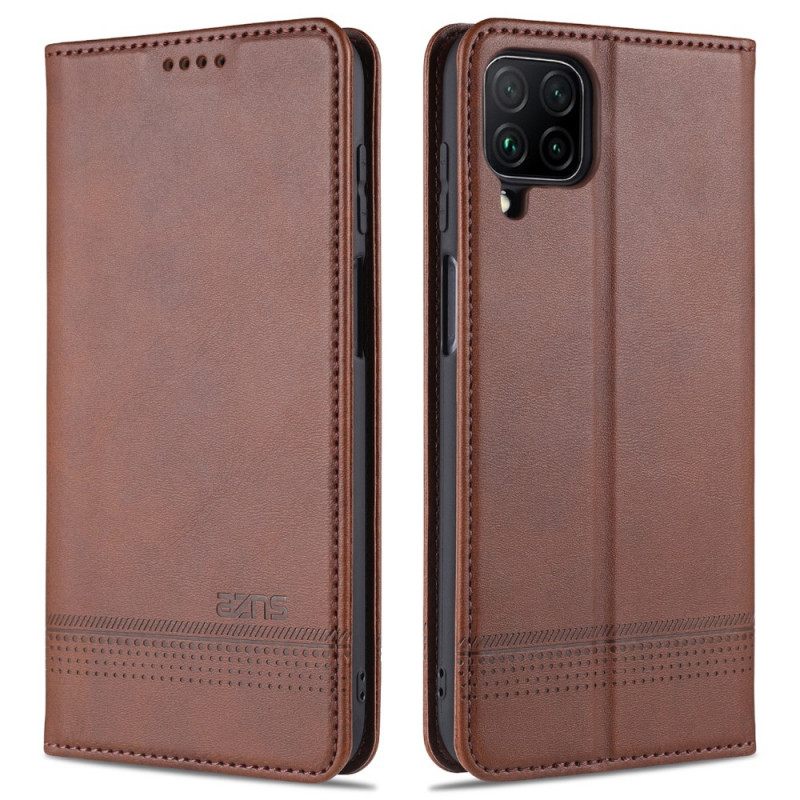 Puhelinkuoret Samsung Galaxy M32 Kotelot Flip Style Leather Azns