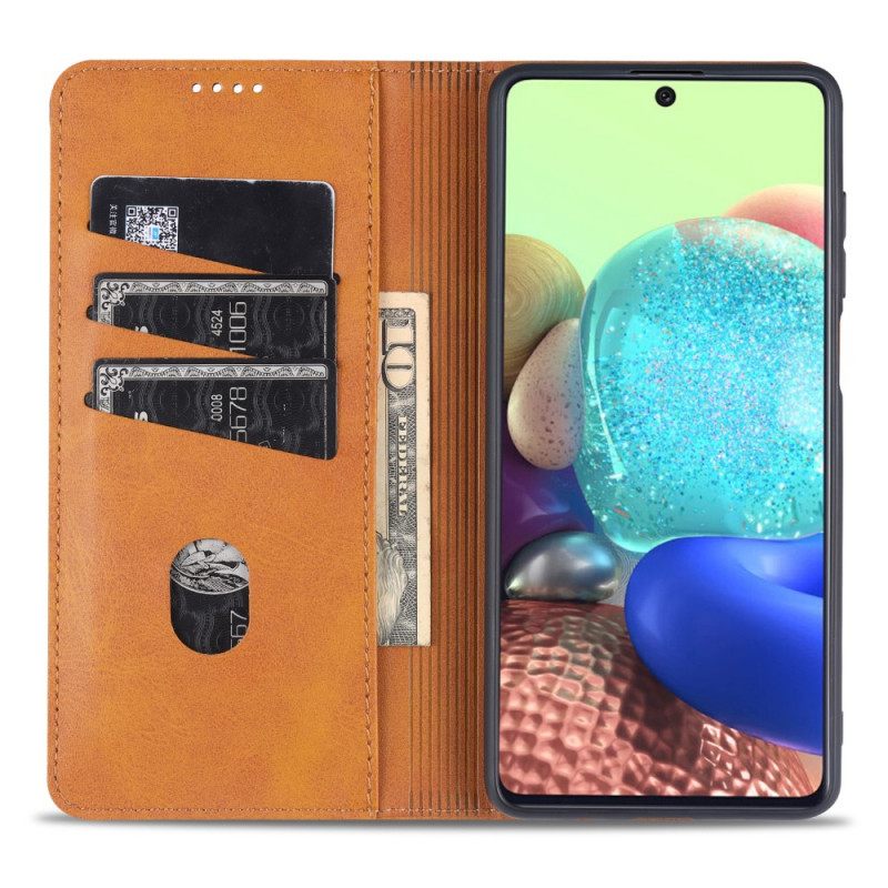 Puhelinkuoret Samsung Galaxy M32 Kotelot Flip Style Leather Azns