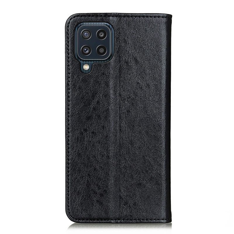 Puhelinkuoret Samsung Galaxy M32 Kotelot Flip Texture Leather