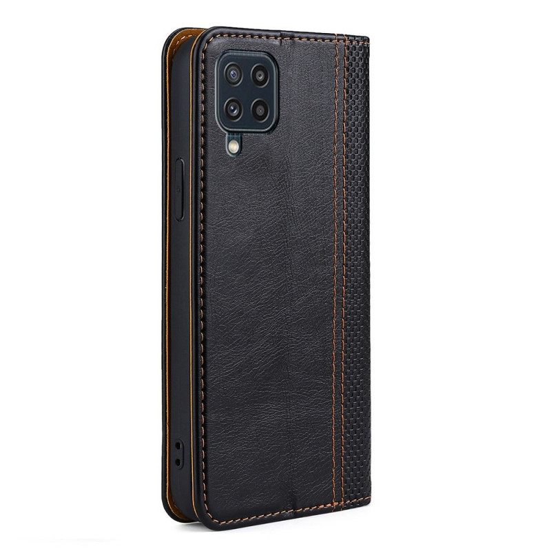 Puhelinkuoret Samsung Galaxy M32 Kotelot Flip Vintage Leather Style