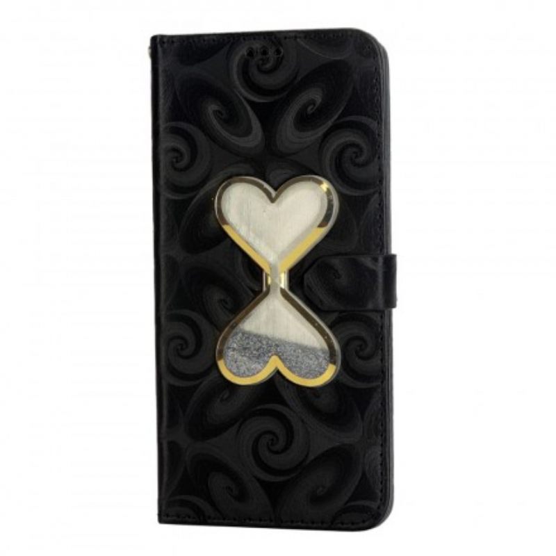 Flip Case Samsung Galaxy J4 Plus Hearts Hourglass