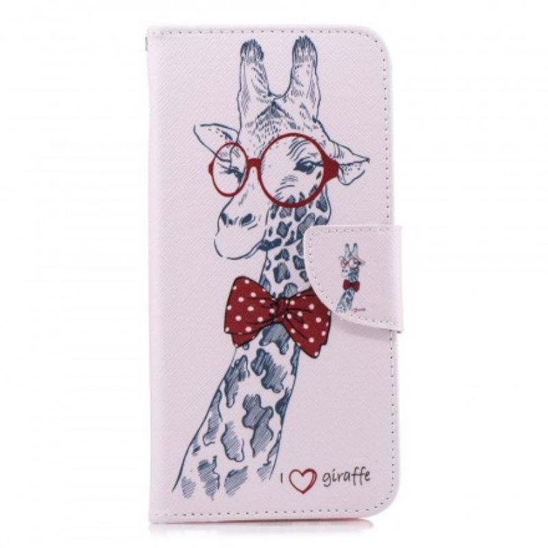 Kotelot Samsung Galaxy J4 Plus Brainy Giraffe