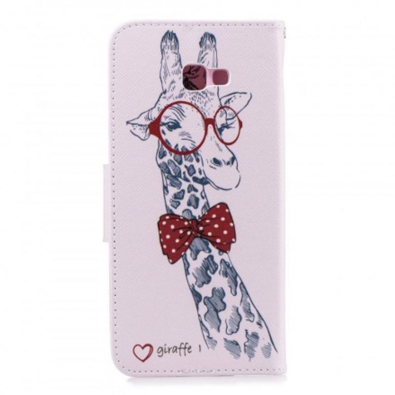 Kotelot Samsung Galaxy J4 Plus Brainy Giraffe