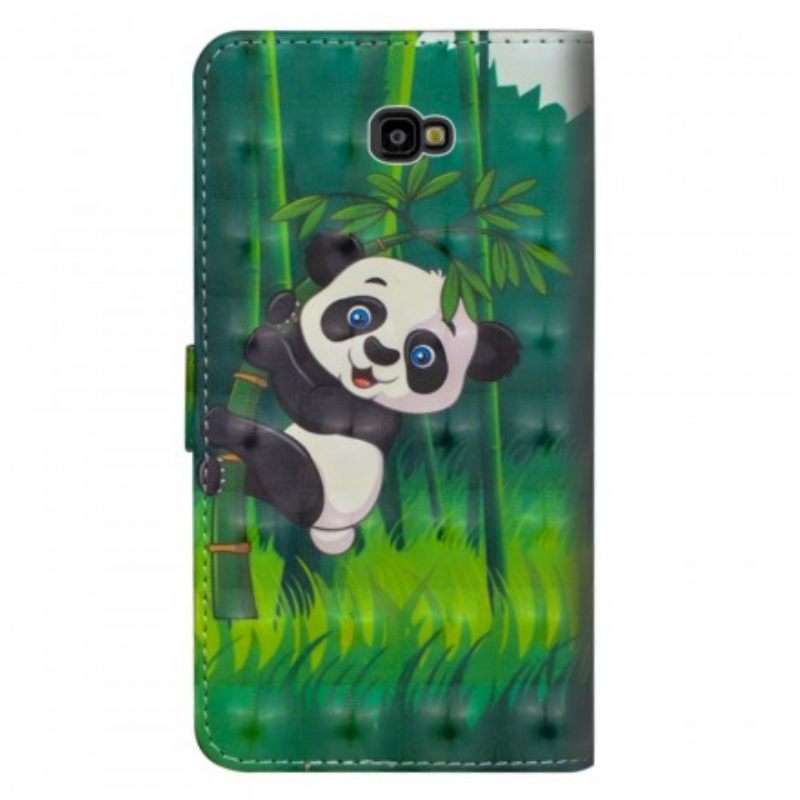 Kotelot Samsung Galaxy J4 Plus Panda Ja Bamboo