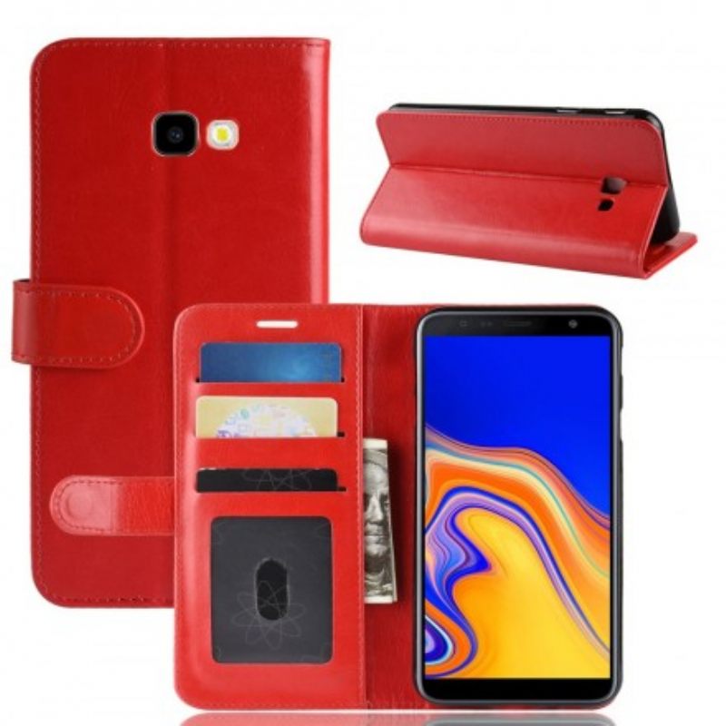 Nahkakotelo Samsung Galaxy J4 Plus Faux Leather Ultra