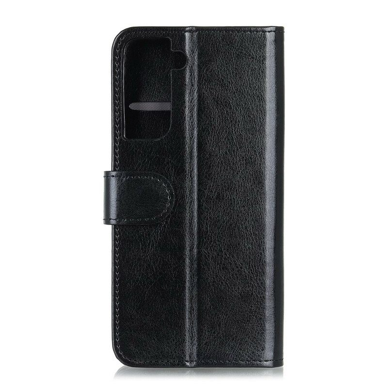 Flip Case Samsung Galaxy S21 Plus 5G Faux Leather Finesse