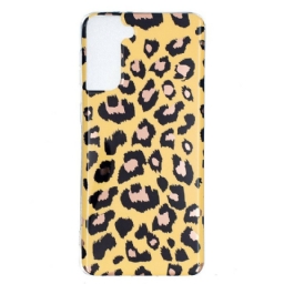 Kuori Samsung Galaxy S21 Plus 5G Leopard Style Marble