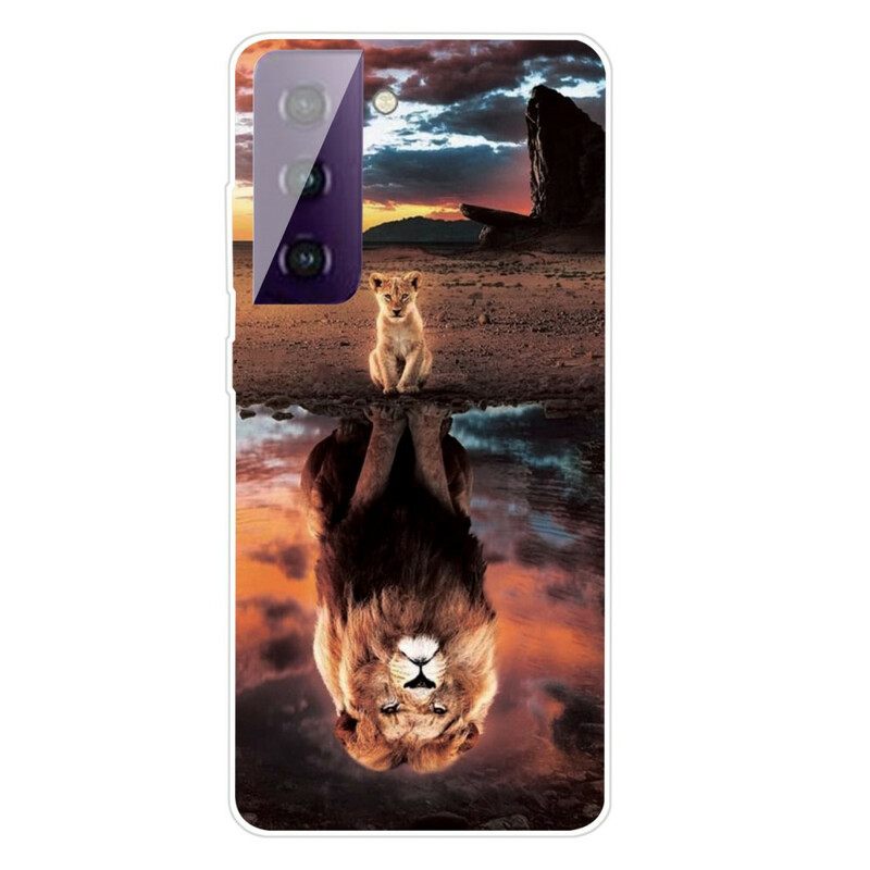 Kuori Samsung Galaxy S21 Plus 5G Lion Cubin Unelma