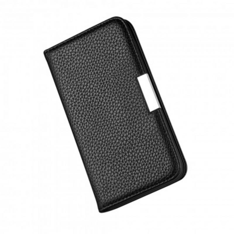 Puhelinkuoret Samsung Galaxy S21 Plus 5G Kotelot Flip Ultra Chic Litchi Faux Leather