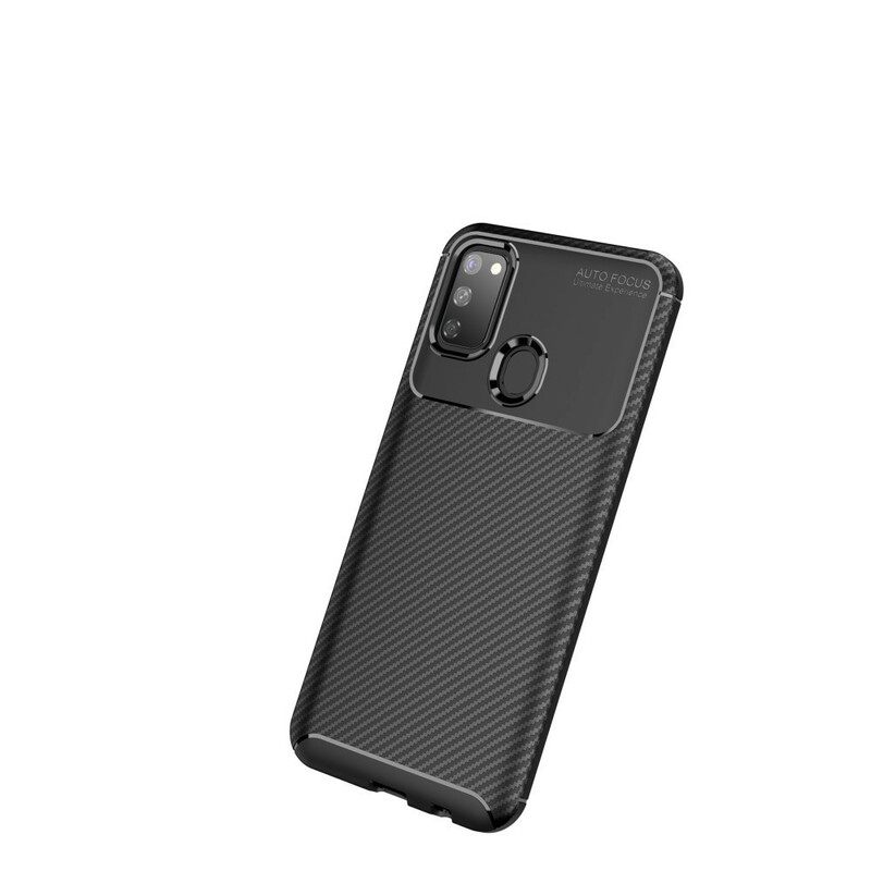 Case Samsung Galaxy M21 Joustava Hiilikuiturakenne