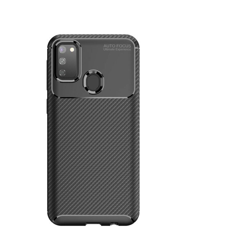 Case Samsung Galaxy M21 Joustava Hiilikuiturakenne