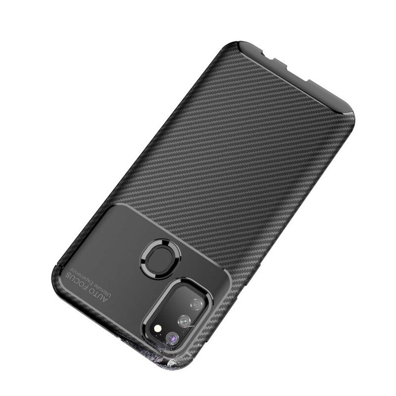 Case Samsung Galaxy M21 Joustava Hiilikuiturakenne