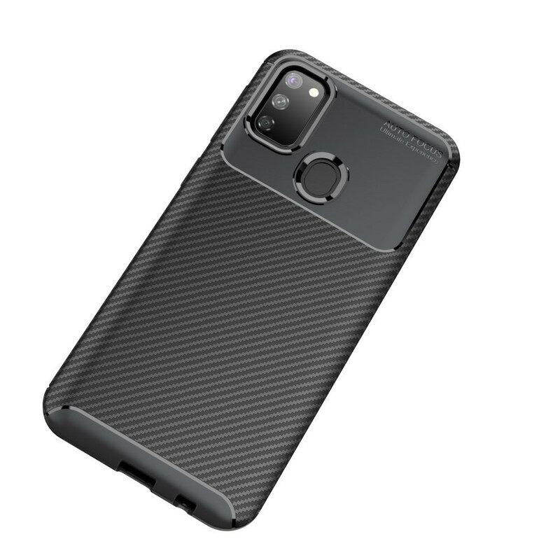 Case Samsung Galaxy M21 Joustava Hiilikuiturakenne