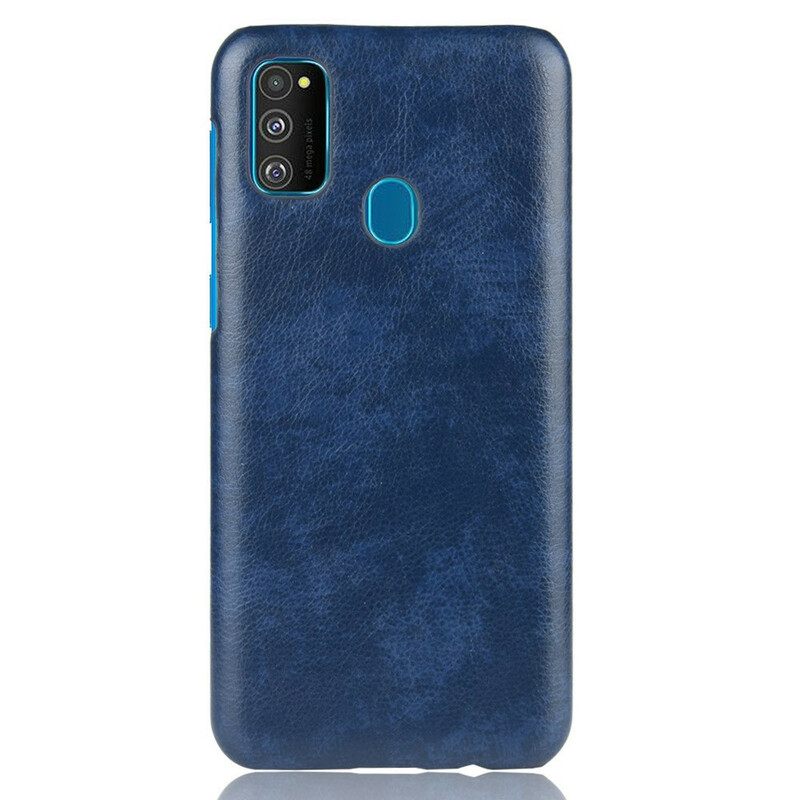 Case Samsung Galaxy M21 Litchin Nahkaefekti