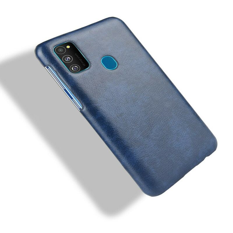 Case Samsung Galaxy M21 Litchin Nahkaefekti