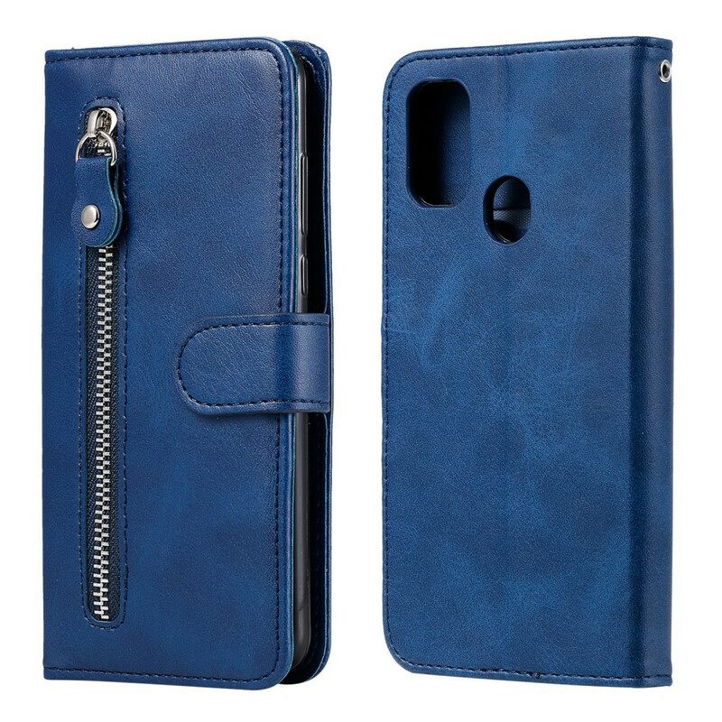 Flip Case Samsung Galaxy M21 Vintage Kolikkokukkaro