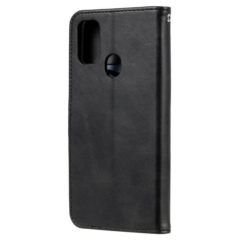 Flip Case Samsung Galaxy M21 Vintage Kolikkokukkaro