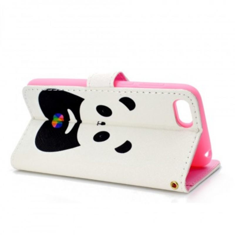 Flip Case Huawei Y5 2018 Panda Love