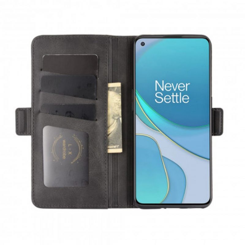 Nahkakotelo OnePlus 9 Kotelot Flip Double Flap