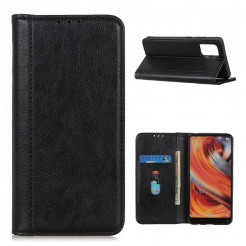 Puhelinkuoret OnePlus 9 Kotelot Flip Elegance Split Litchi Leather