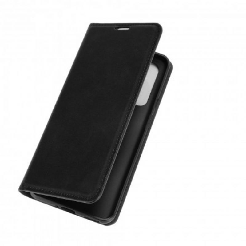 Puhelinkuoret OnePlus 9 Kotelot Flip Silk Soft Leather Effect