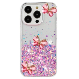 Case iPhone 16 Pro Puhelinkuoret Valoisia Perhosia