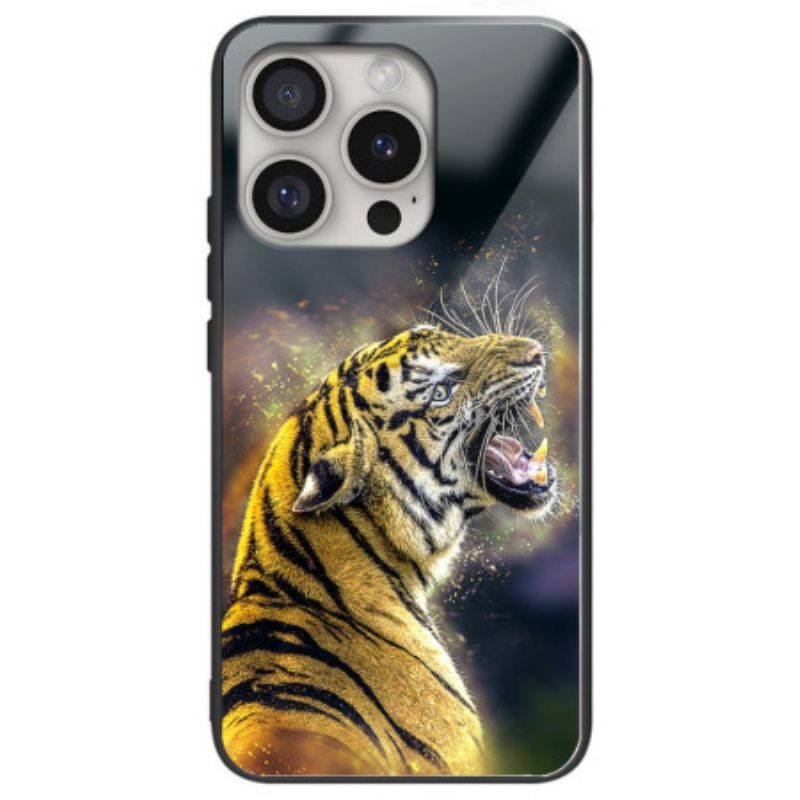 Kuori iPhone 16 Pro Roaring Tiger Tempered Glass