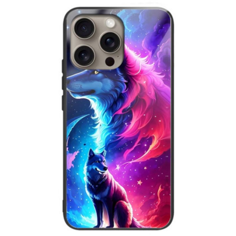 Puhelinkuoret iPhone 16 Pro Star Wolf Karkaistu Lasi