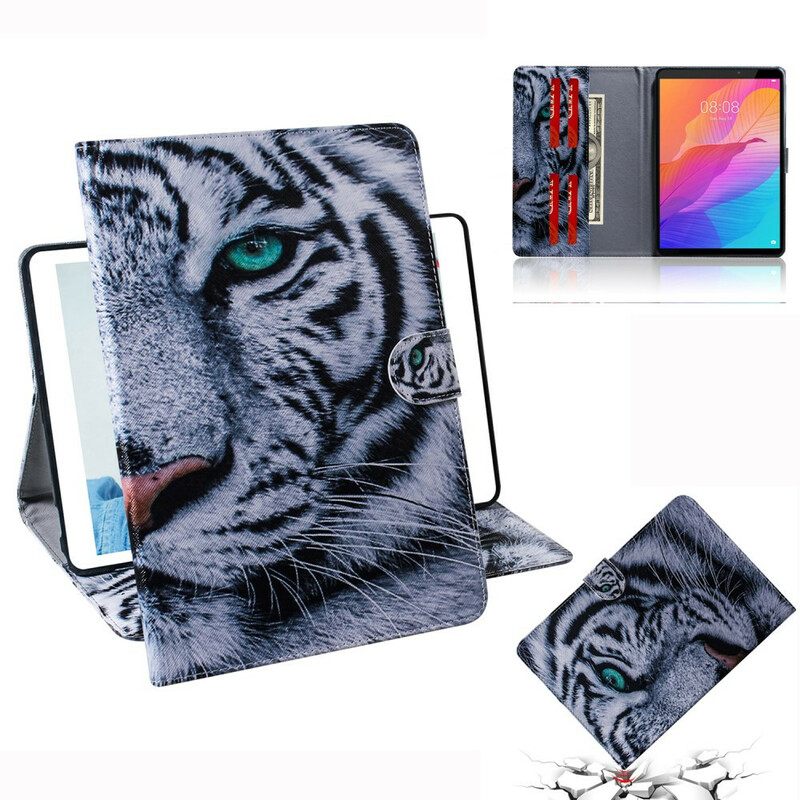 Kotelot Huawei MatePad T 8 Tiger Head