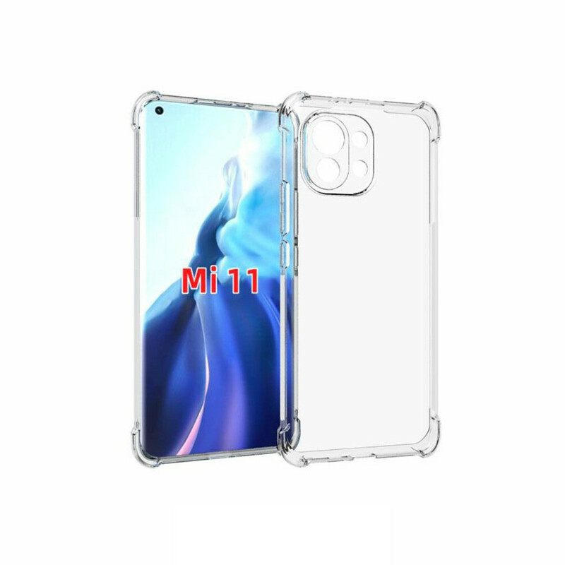 Case Samsung Galaxy M11 Läpinäkyvät Vahvistetut Kulmat