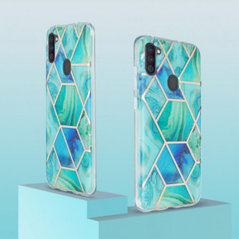 Case Samsung Galaxy M11 Marble Design Ultra