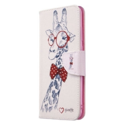 Kotelot Samsung Galaxy M11 Brainy Giraffe