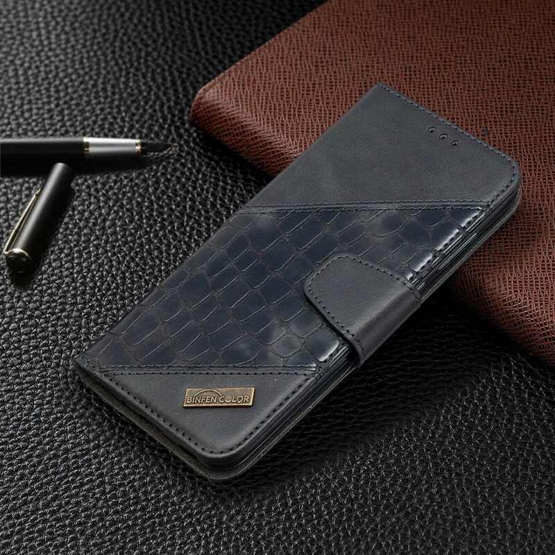 Kotelot Samsung Galaxy M11 Classic Crocodile Skin Effect