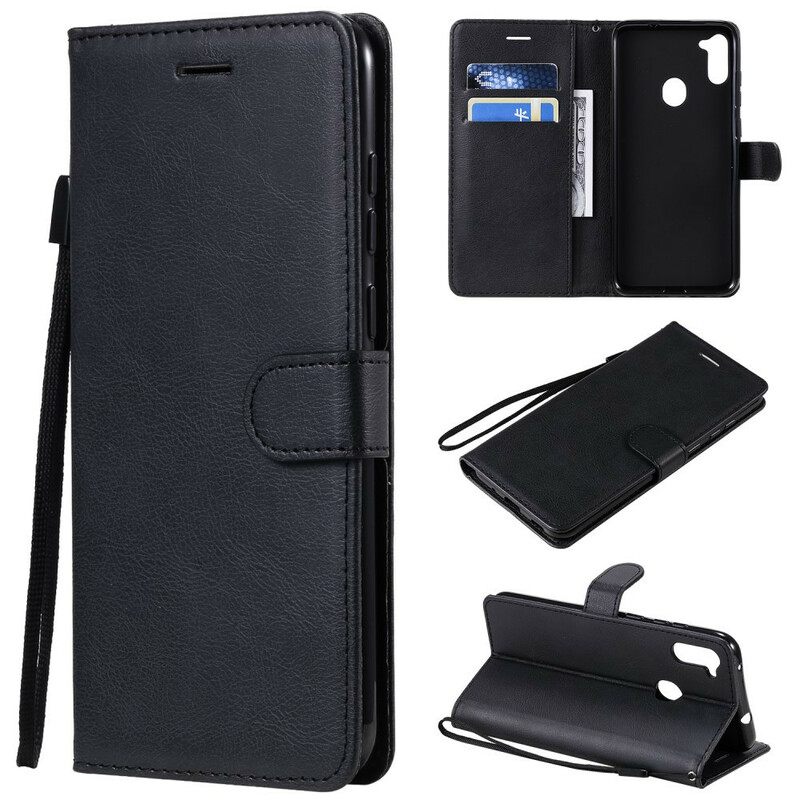 Kotelot Samsung Galaxy M11 Faux Leather Standard