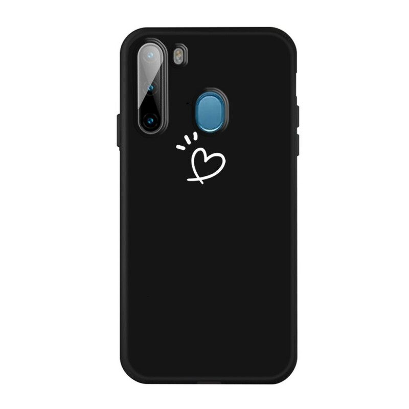 Kuori Samsung Galaxy M11 Silicone Beating Heart