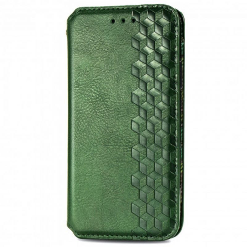 Puhelinkuoret Samsung Galaxy M11 Kotelot Flip Diamond Texture Leather Effect