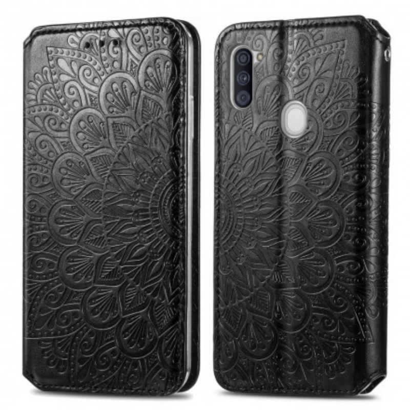 Puhelinkuoret Samsung Galaxy M11 Kotelot Flip Mandala