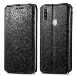 Puhelinkuoret Samsung Galaxy M11 Kotelot Flip Mandala