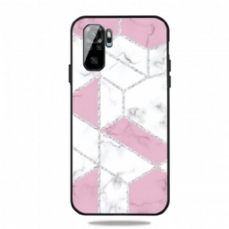 Kuori Poco M5s Glitter Marble