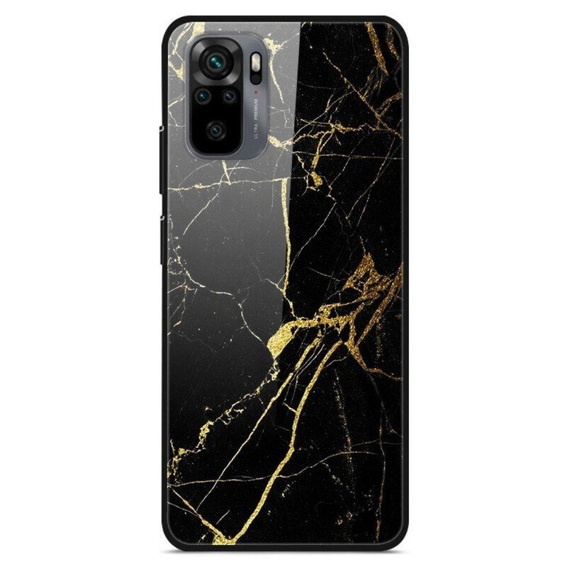 Kuori Poco M5s Supreme Marble Karkaistu Lasi