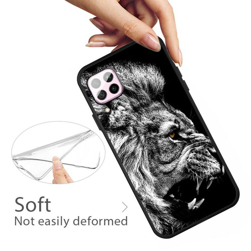 Case Huawei P40 Lite Fierce Lion