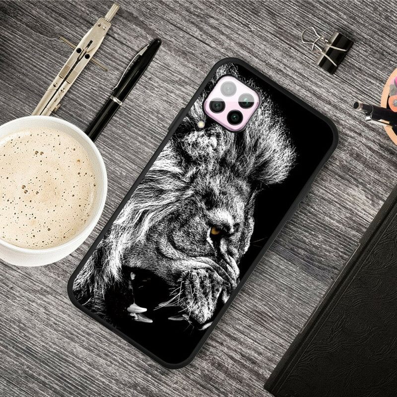 Case Huawei P40 Lite Fierce Lion