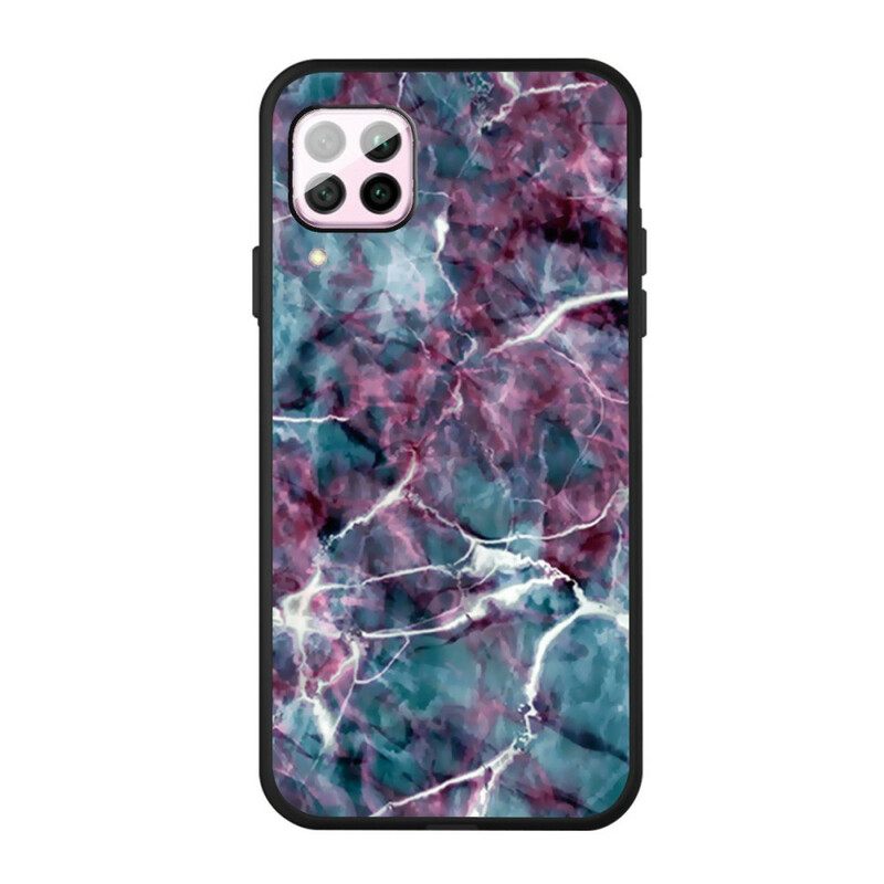 Case Huawei P40 Lite Purple Marble