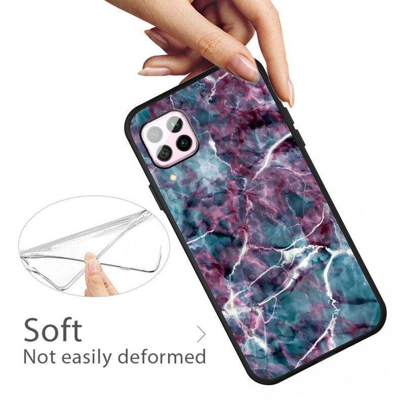 Case Huawei P40 Lite Purple Marble