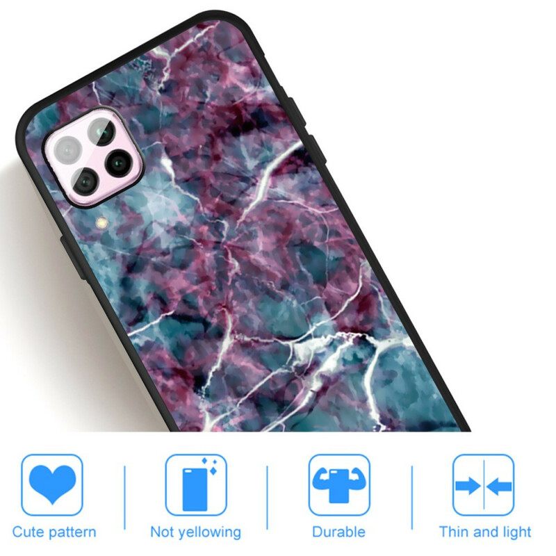 Case Huawei P40 Lite Purple Marble